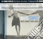 Mavis Staples - We'Ll Never Turn Back cd