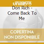 Don Rich - Come Back To Me cd