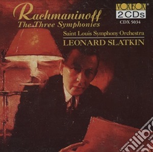 Sergej Rachmaninov - The Three Symphonies (2 Cd) cd musicale di Rachmaninov, S.