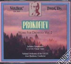 Sergei Prokofiev - Works For Orchestra Vol.2 (2 Cd) cd musicale di Prokofiev Serghei