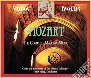 Wolfgang Amadeus Mozart - The Complete Masonic Music (2 Cd) cd musicale di Mozart, W.a.
