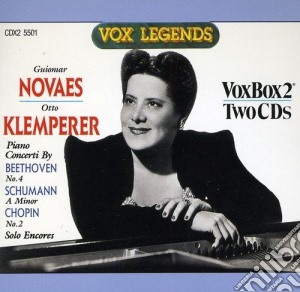 Guiomar Novaes / Otto Klemperer - Guimar Novaes / Otto Klemperer: Piano Concerti By Beethoven, Schumann, Chopin (2 Cd) cd musicale
