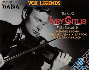 Ivry Gitlis: The Art Of - Violin Concertos (2 Cd) cd musicale di Tchaikovsky/bruch/sibeliu
