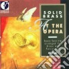 Solid Brass At The Opera cd