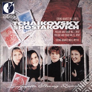 Pyotr Ilyich Tchaikovsky / Dmitri Shostakovich - Lafayette String Quartet: Play Tchaikovsky & Shostakovich cd musicale di Peter Ilyich Ciaikovski