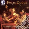 Renaissance Improvisations /Ensemble Doulce Memoire / Various cd