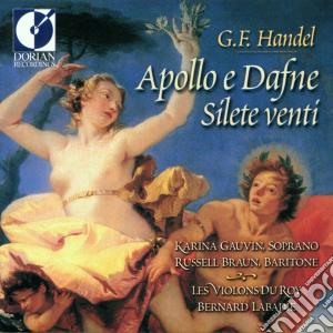 Georg Friedrich Handel - Apollo E Dafne. Silete Venti cd musicale di Handel georg friedr