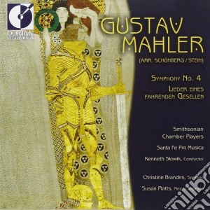 Gustav Mahler - Symphony No.4, Lieder Eines Fahrenden Gesellen cd musicale di Gustav Mahler