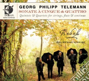 Georg Philipp Telemann - Quintets & Quartets For Strings, Flute And Continuo cd musicale di Telemann georg phil