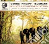 Georg Philipp Telemann - Quintets & Quartets For Strings, Flute And Continuo cd