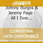 Johnny Burgos & Jeremy Page - All I Ever Wonder cd