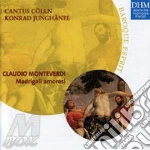 Monteverdi - madrigali amorosi cd