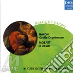 Haydn, mozart: grosse orgelmesse/te deum cd