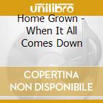 Home Grown - When It All Comes Down cd musicale di Home Grown