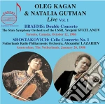 Oleg Kagan & Natalia Gutman: Live Vol. 1 - Brahms, Shostakovich cd