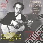 Andres Segovia And His Contemporaries Vol.15 cd