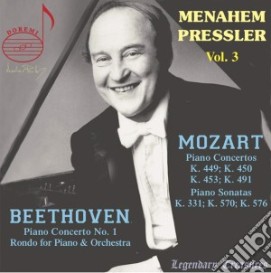 Menahem Pressler / Orchester Wiener Staatsoper - Mozart/Beethoven (3 Cd) cd musicale