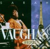 Sarah Vaughan - In The City Of Lights cd