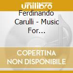 Ferdinando Carulli - Music For Flute/guitar cd