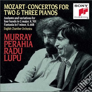 Wolfgang Amadeus Mozart - Concertos For 2 & 3 Pianos cd musicale di Murray Perahia