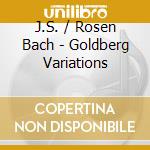 J.S. / Rosen Bach - Goldberg Variations cd