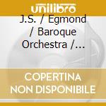 J.S. / Egmond / Baroque Orchestra / Bruggen Bach - Cantatas cd