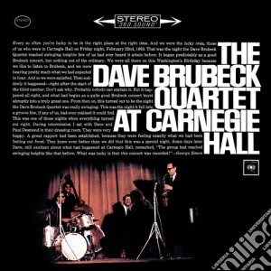 Dave Brubeck Quartet - At Carnegie Hall (2 Cd) cd musicale di Brubeck,dave Quarte
