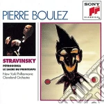 Boulez - Petrouchka / Le Sacre Du Printemps cd