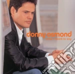 Donny Osmond - What I Meant To Say cd