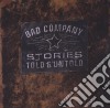 Bad Company - Stories Told & Untold cd