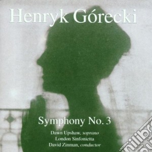 Henryk Gorecki - Symphony No.3 cd musicale di GORECKI/ZINMAN