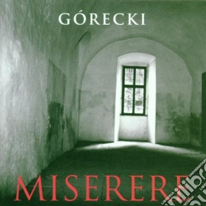 Henryk Gorecki - Miserere cd musicale di GORECKI/NELSON