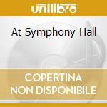 At Symphony Hall cd musicale di DE PARIS WILBUR
