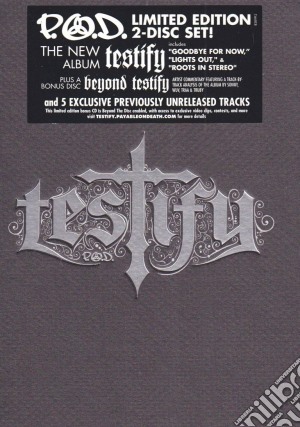 TESTIFY-Ltd.Ed.-2CD cd musicale di P.O.D.