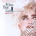 Madonna - Who's That Girl cd