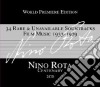 Nino Rota Centenary - 34 Rare & Unavailable Soundtracks Film Music (2 Cd) cd