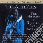 History Of Reggae, Ska & Rastafari - The A To Zion(5 Cd) cd