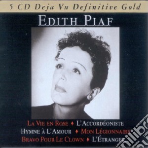 Edith Piaf - Gold (5 Cd) cd musicale di Edith Piaf