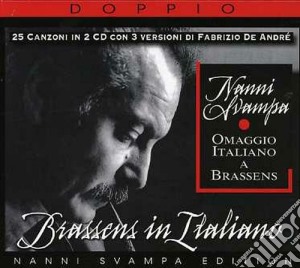 Nanni Svampa - Brassens In Italiano (2 Cd) cd musicale di Nanni Svampa