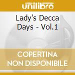 Lady's Decca Days - Vol.1 cd musicale di HOLIDAY BILLIE
