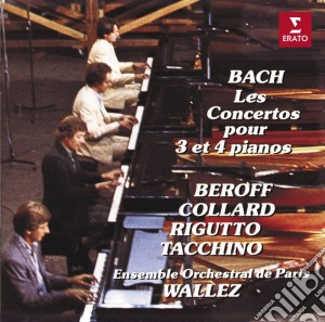 Johann Sebastian Bach - Concertos For 3 & 4 Pian cd musicale