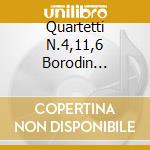 Quartetti N.4,11,6 Borodin Quartetto cd musicale di SHOSTAKOVICH