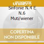 Sinfonie N.4 E N.6 Muti/wiener cd musicale di SCHUBERT