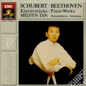 Melvyn Tan: Schubert / Beethoven - Piano Works cd musicale di Franz Schubert