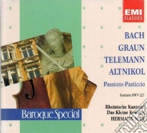 Baroque Special: Bach, Graun, Telemann, Altnikol - Passion Pasticcio (2 Cd) cd musicale di TELEMANN-GRAUN-BACH-KUHNAU