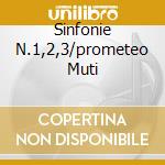 Sinfonie N.1,2,3/prometeo Muti cd musicale di SCRIABIN