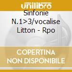 Sinfonie N.1>3/vocalise Litton - Rpo cd