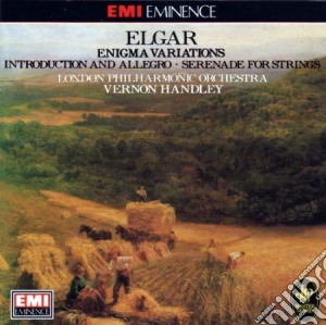 Edward Elgar - Enigma Variations cd musicale di Edward Elgar & Vernon Handley