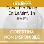 Conc. Per Piano In La/sinf. In Re Mi cd musicale di SCHUMANN/FRANCK