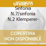 Sinfonia N.7/sinfonia N.2 Klemperer- cd